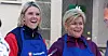 Sylvi Listhaug tar ventelig som Frp-leder etter Siv Jensen. Her smilende Frp-topper før landsmøtet i 2018.