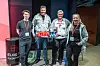 DREAM-TEAM: Ungdomsleder Vegard Skjervold, forbundsleder Geir Ove Kulseth, forbundssekretær Hanne Lise Fahsing og Liv Aurland fra EL og IT Forbundet er standens dreamteam denne dagen.