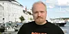 AVTROPPENDE: Dagfinn Svanøe, her fotografert under Arendalsuka, med det gamle Rådhuset i bakgrunnen.