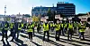 Under pandemien i 2020 streiket vekterne for høyere lønn. Torsdag 10. mai i år skal Arbeidsmandsforbundet og NHO Service og Handel møtes hos Riksmekleren med mål om å bli enige om ny lønn. Arkivfoto: Jan-Erik Østlie