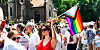 PRIDE: Årets prideparade satte ny deltagerrekord med 85.000 i følge arrangøren.