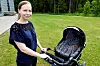DELEGAT: Hanne Christine Sundfær (27) hadde med seg datteren Mia (3 mnd.) på landsstyremøtet i EL & IT Forbundet 11. og 12. juni. Mia er allerede en fullbefaren møtedeltager og har deltatt på møter både i Oslo, Alta og Gardermoen, mens mamma har drevet fagforeningsarbeid.