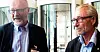Sjeføkonom i Unio, Erik Orskaug og LO-sekretær Terje Olsson mener årets trygdeoppgjør er en skandale.