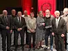 Avdeling 8 Midt-Norge hedret sine jubilanter under årsmøtet sitt. Fra venstre ser vi 50-årsjubilanten Hilmar Årbogen, 25-årsjubilanten Ingebrigt Bjerke, 25-årsjubilanten Bjørn Karsten Hals, 40-årsjubilanten Gunhild Kjørkleiv. Leder i avdelingen Gunn Kaaløy Spilling, 50-årsjubilanten Ivar Nilsen, 50-årsjubilanten Stein Johnsen og forbundssekretær Terje Mikkelsen.