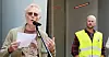 FORSTÅR IKKE HVERANDRE: Joachim Espe (til høyre), Rødt-medlem og leder for Bygningsarbeidernes Fagforening, forstår ikke hvorfor nestleder i Fellesforbundet og stortingskandidat for Arbeiderpartiet, Steinar Krogstad bruker tid på å rakke ned på Rødt midt i valgkampen. Krogstad forstår ikke kritikken.