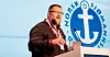 HILSTE LANDSMØTET: Oleg Grygoriuk, leder for Maritime Transport Workers Trade Union of Ukraine.