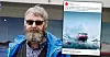 Hovedtillitsvalgt Jørn Lorentzen i Hurtigruten reagerer på LOfavørs annonse.
