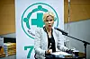 INGEN TRUSSEL: Flyktningstrømmen er ingen trussel mot den norske velferdsstaten, sier Liv Tørres, generalsekretær i Norsk Folkehjelp. Bildet er tatt ved en tidligere anledning.