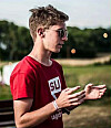 POLITISK AKTIV: Allerede som 15-åring meldte Arnesen seg inn i Sosialistisk Ungdom.