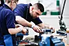 BILINDUSTRIEN: De høyreekstreme har satset særlig på bilindustrien, og lyktes enkelte steder. Her fra BMW-fabrikken i Leipzig, der de har fått inn representanter i bedriftsårdet. Persone?ne på bildet er ikke knyttet til saken.