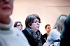 Inger Lisbet Hegland forklarte hvorfor FO Sør-Trøndelag ikke vil delta på Trondheimskonferansen, og fikk full støtte fra landsstyret.