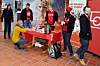 Med drops, vervebrosjyrer og masse optimisme, fikk representanter fra LO Stat og LO lokket studenten til sin stand på NTNU Dragvoll i dag.