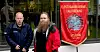 FORBEREDER STREIK: Åge Blummenfelt (til venstre) og Erik Breistrand var på klubbledersamling 11. mai for å planlegge en mulig omfattende elektriker-streik.