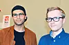 Fra LO Stats ungdomskonferanse på Klækken: Touraj Keshtkar (Tooji ) og forbundssekretær i NTL, Eddie Ingebrigtsen