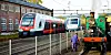 VEDLIKEHOLD: Flirt-togene trenger etter et visst antall kilometer omfattende vedlikehold. Jernbaneforbundet liker dårlig at dette gjøres i Ungarn.