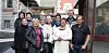 Anleggskokkene på seminaret: Bakerst fra venstre: Marita Eng (Albatross Forpleining), Hege Hesthammer (Veidekke) og Anita Trælsgård (Veidekke), Arne Presterud  (forbundssekretær), Bodil Skjellanger (Veidekke) og Oddmund Goli (Spor as). Midterste rekke fra venstre: Linda Monsen (Veidekke), Margrethe Lien (Albatross Forpleining) og Gerd Oddny Lindefjell (tillitsvalgt Veidekke). Foran fra venstre: Gerd Ødegård (Veidekke), Siv Berka (Albatross Forpleining) og Steinar Rindhølen (forbundssekretær).