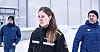 UTFORDRES: Førstebetjent Ragnhild Nomeland (33) får det vanskeligere hvis Evje avdeling reduserer vaktlagene. Her flankert av leder NFF Agder fengsel Ole Gunnar Selås (t.v.) og fengselsbetjent Bård Brekke.