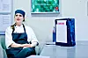 Kokk og tillitsvalgt Sisilie Benjaminsen er en av mange ansatte i hotell- og restaurantbransjen som er skuffet over forhandlingsresultatet.