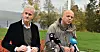 Jonas Gahr Støre og Trygve Slagsvold Vedum.