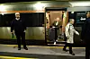 SISTE STOPP: Ask Bakke går av flytoget på Nationaltheatret, spent på sin første dag som stortingsrepresentant.
