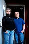 Beata Bitkowska og Artur Cielsielki jobbet begge på Park hotell for ett år siden. Nå er Bitkowska blant de oppsagte. Cielsielki har fortsatt jobb.