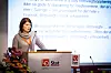 FORSKNING: Fafo-forsker Inger Marie Hagen la fram resultatene av undersøkelsen på Kartellkonferansen.