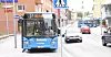 Hele Finnmark ville blitt rammet av busstreik dersom partene ikke hadde blitt enige i mekling, men nå kan bussene som her i Hammerfest fortsette å kjøre som før.