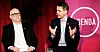 Virke-sjef Ivar Horneland Kristensen (til høyre) vil ha unntak fra arbeidsmiljøloven. Her sammen med HK-nestleder Bjørn Mietinen.