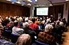 Det var seminar-virksomhet før fanemarkeringen. Her forklarte IF Metall om streikens historie og fremtid, mens sveriges LO Juridiske gikk gjennom den juridiske forankringen av streikeretten i svensk og internasjonal lov og rett.