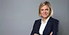 Magdalena Andersson blir valgt til ny leder for Socialdemokraterna.