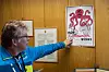 Anit-kommunister: De som jobbet på Nato-basen skulle ikke glemme hvem som var fienden.