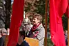 Fagforbundets Mette Nord holdt 1. mai-tale i Sarpsborg og Fredrikstad.