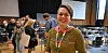 Marie Wessel Vangen, nestleder i NTL Forsvars Ung-utvalg, tar til orde for en styrking av Forsvaret.