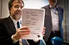 TVANG: Nils Dalseide ville ikke si for mye utover at partene går over i tvungen mekling. Men pessimistisk virket han ikke