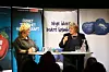 Velgerne likte ikke statsbudsjettet til Siv Jensen (t.v.) og Erna Solberg.