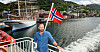 VESTLENDING: Espen Berntsen jobber i Bergen, men han kommer fra og bor på Askøy. Daglig tar han båten imellom.