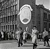 1. mai 1964 i Oslo Demonstrasjonstoget i Karl Johans gate Norsk Kommuneforbund
