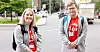ENGASJERTE: F.v. Irene Einan, faglig ungdomssekretær og ansvarlig for LOs sommerpatrulje i Oslo og gamle Akershus, og Henrik Drivenes, leder i HK Ung.