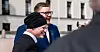Adam Berge (t.v) og Johannes Tveitnes skrev til kongen og ba om audiens. De ville snakke til ham om HELT MED, slik at flere med funksjonsnedsettelser skal få mulighet til å få en vanlig jobb.