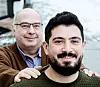 To av tre sønner har endt opp i sjokolade-verdenen, og de to andre barna har også hjulpet med å få i gang sjokoladeforretningen Sweet Gate med pappa Mohamad. – Men de har valgt det helt selv, understreker både fra og sønn.