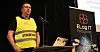 Organisasjonssekretær i Elektroarbeidernes Fagforening Vestland, Øyvind Landvsik, forteller medlemmene hva slags streikestøtte de kan forvente seg å få.