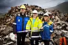 Salgssjef Karl Johan Barstad, HR-sjef Lillian Haddal og klubbleder Bozena Ropelewska ser lyst på en grønn framtid.