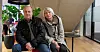 Forbundsleder Anne Finborud og første nestleder Terje Moen i Skolenes landsforbund (SL) .