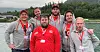 LOs sommerpatrulje som besøkte bedrifter i Geiranger i Møre og Romsdal. Fra venstre: Kent Logan Jelle, Cecilie Therese Lund,Svein-Ivar Sætre, Daniel Johnson, Tor-Erling Adolfsen og Ole Andre Molnes.
