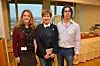 FRYKTER PRIVATISERING: Deborah James (f.v.) fra Our World Is Not For Sale (OWINFS), leder Mette Nord i Fagforbundet og Daniel Bertosse fra PSI står sammen  i kampen mot handelsavtalen Tisa.