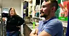 FORNØYDE: I dag er Kersti Landsvik og Adrian Nordås gode kolleger. Stemningen var langt mer anstrengt våren 2021.