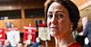 Tonje Brenna «dekker seg» bak det faktum at det går godt i norsk økonomi.