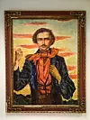 VERDIFULLT: Den kjente kunstneren Henrik Sørensen malte et portrett av Marcus Thrane i 1928, som en flammende agitator, lenge etter Thranes død.