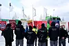FIKK STØTTE: De ansatte ved MAN Truck & Bus på Tiller utenfor Trondheim fikk støtte fra resten av fagbevegelsen forrige uke.