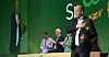Trygve Slagsvold Vedum leder et parti preget av harmoni og ro.